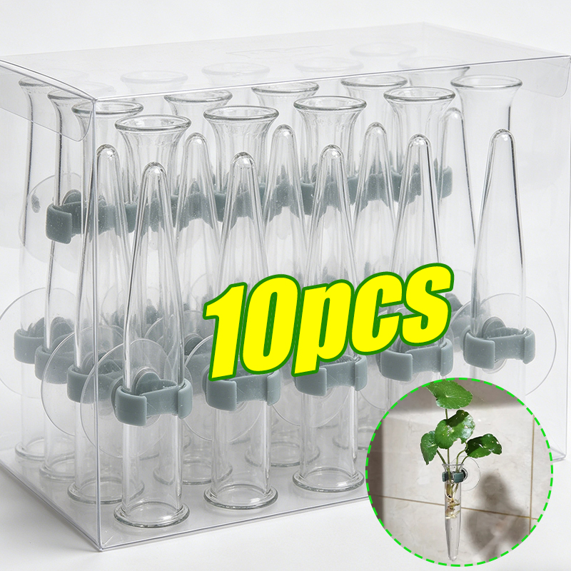 Nutrition & Fitness Hub Photos - 11cm Bloemstukken Waterbuizen Plastic Voedingscontainers Zuignap
