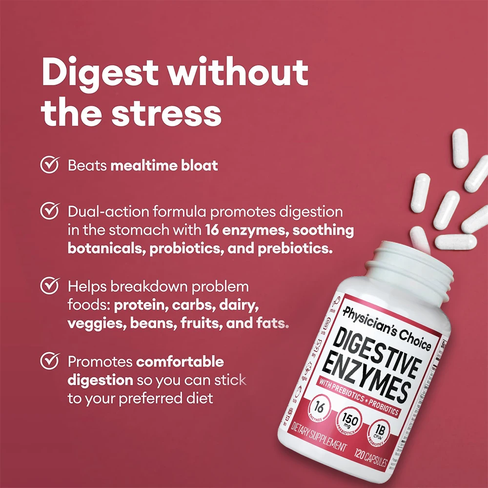 Spijsverteringsenzymsupplement - Digestive Enzyme Blend recensie en prijs