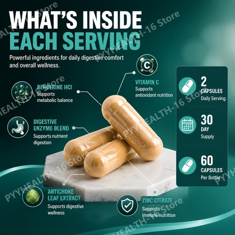 Darmondersteunende capsules me - Digestive Enzyme Blend recensie en prijs